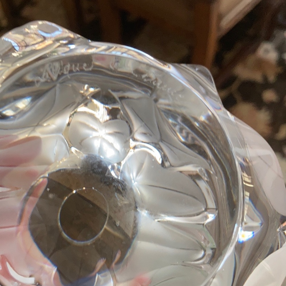LaLique small crystal vase - Picture 5 of 12